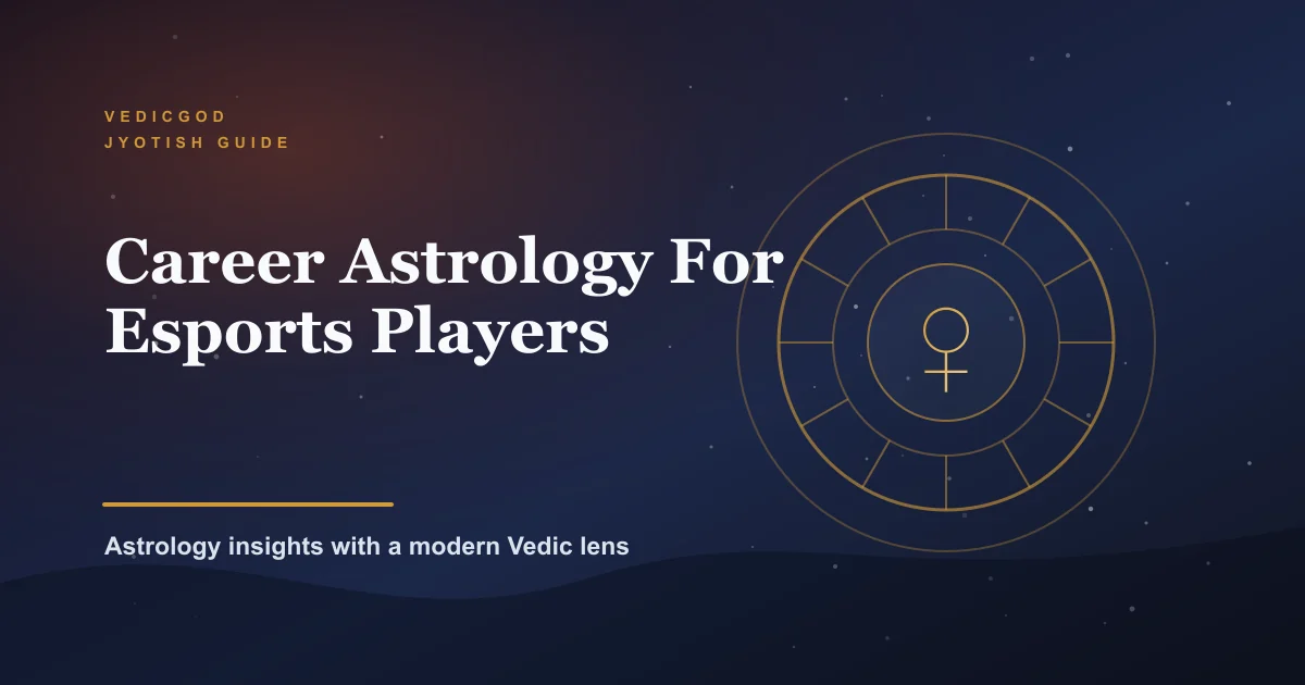 Esports Career Astrology: When Will You Go Pro? (2026)