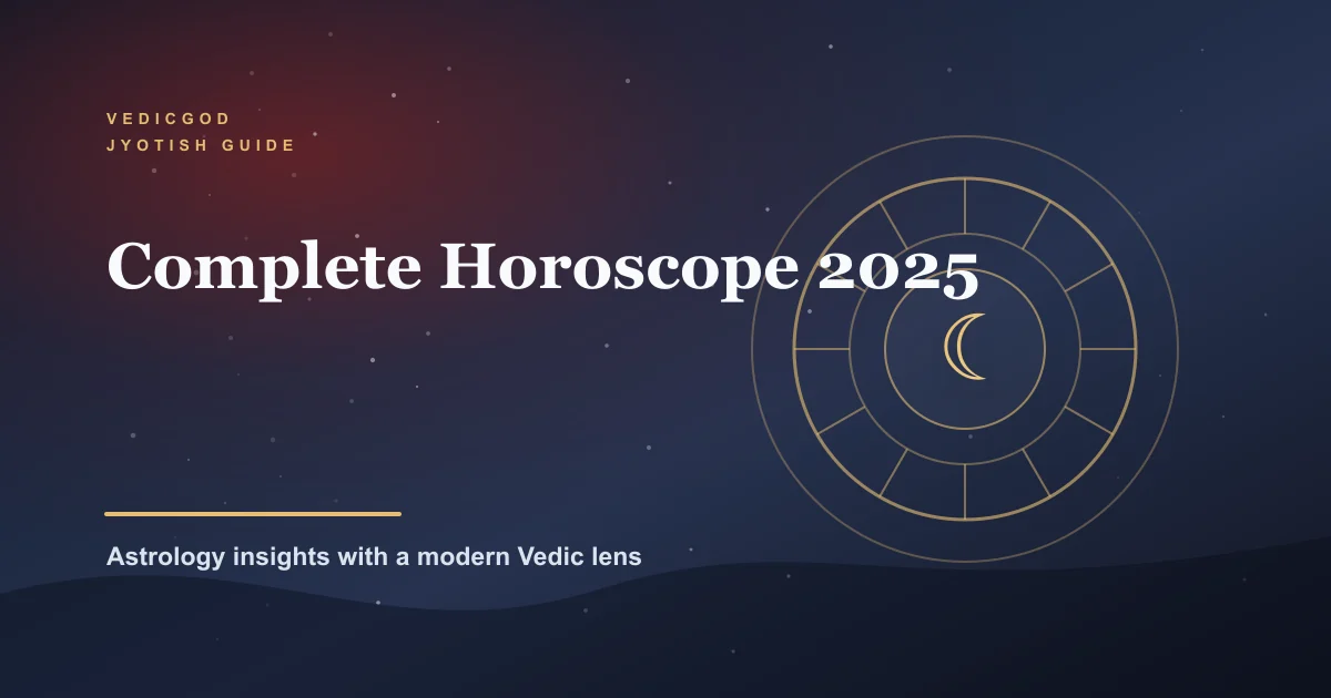 2026 Vedic Predictions: Yearly Forecasts for All Signs