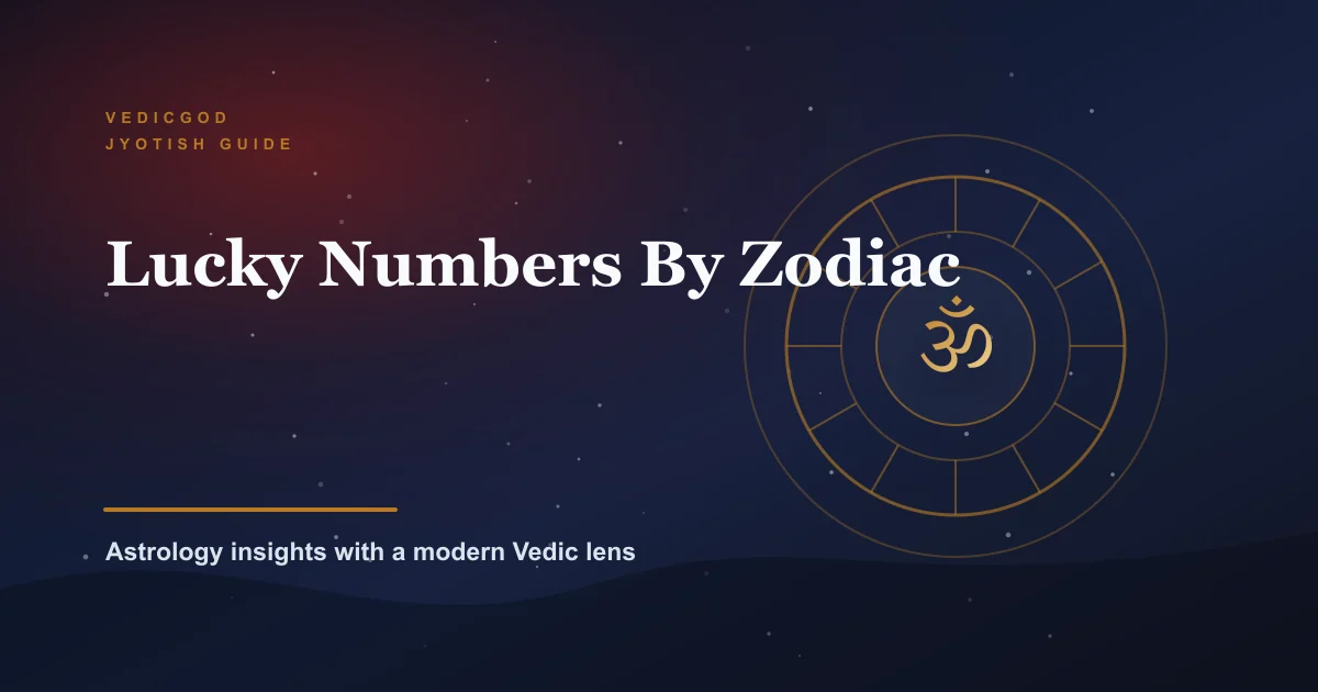 Lucky Numbers by Zodiac: Personal Fortune