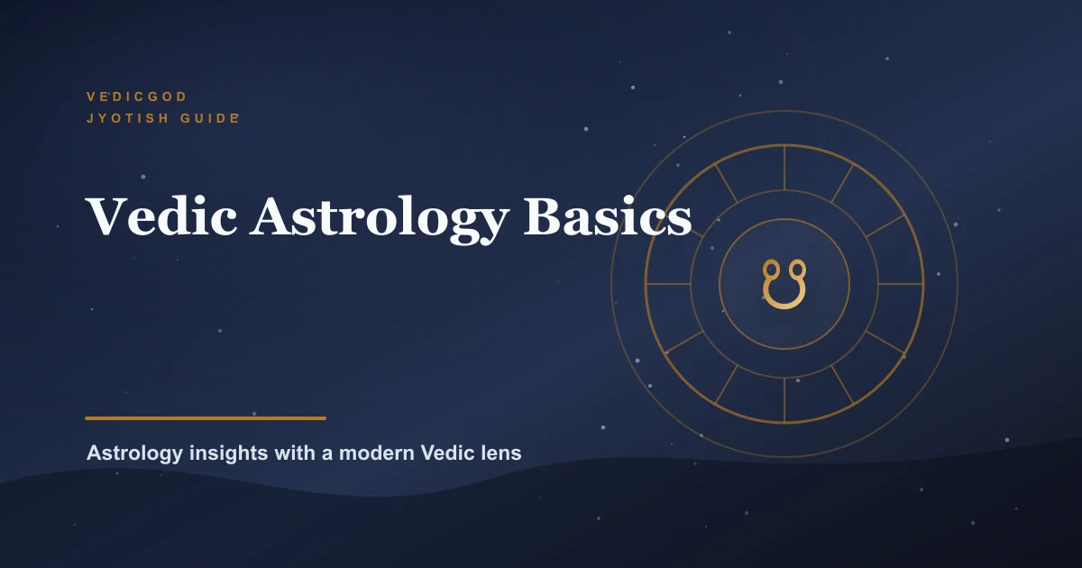 Jyotish Guide: Complete Vedic Astrology Reading Path