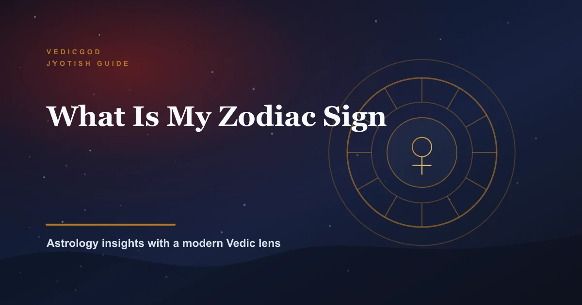 What's My Zodiac Sign? Sun, Moon & Rising