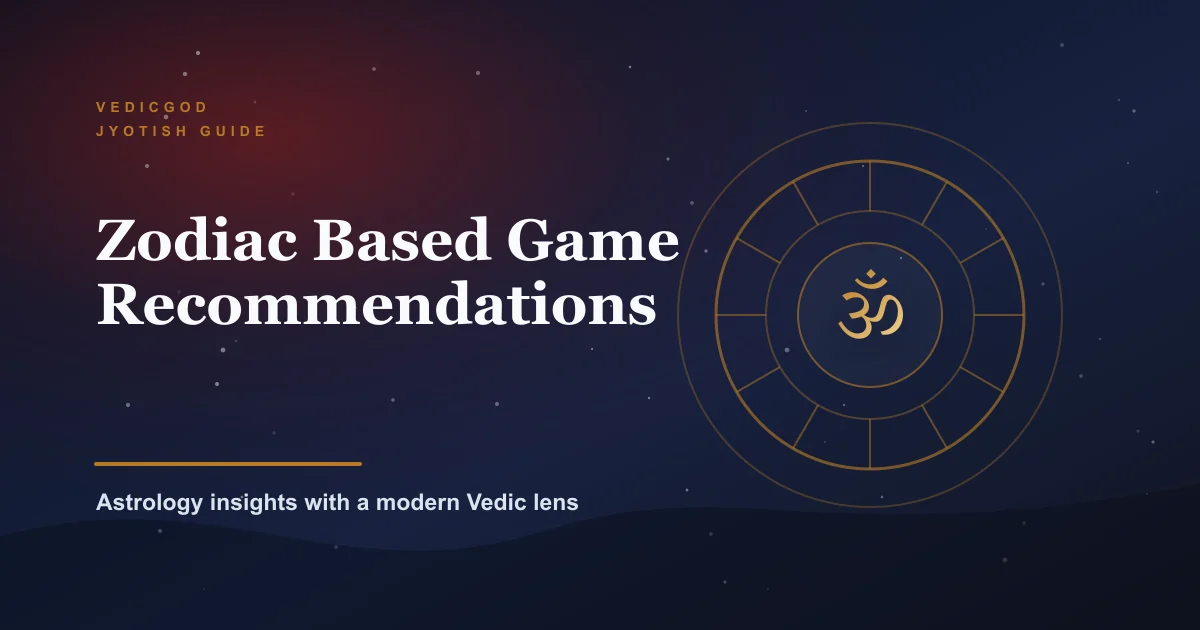 Best Games by Zodiac Sign (2025 Guide)